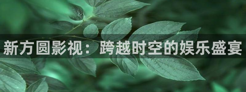 97资源超级碰：新方圆影视：跨越时空的娱乐盛宴